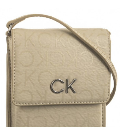 Calvin Klein CK Daily Phone Xbody Epi Mono Stoney Beige/Epi Mono K60K611708 PEA (CK460-a) käekott