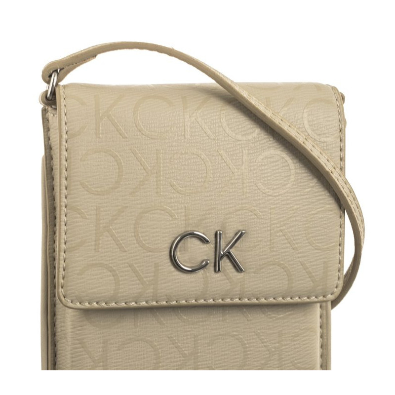 Calvin Klein CK Daily Phone Xbody Epi Mono Stoney Beige/Epi Mono K60K611708 PEA (CK460-a) käekott