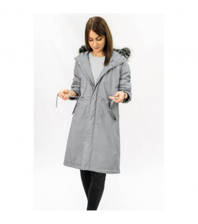 WINTER COTTON PARKA GREY (7085) striukė