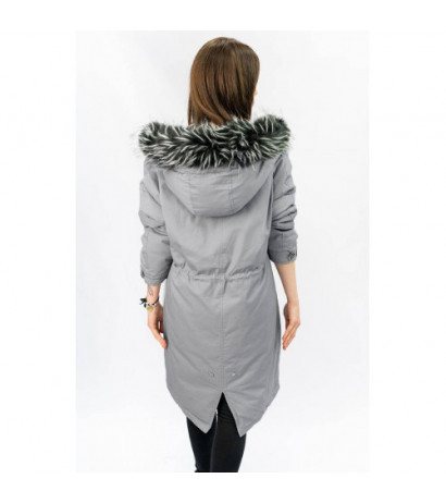 WINTER COTTON PARKA GREY (7085) striukė