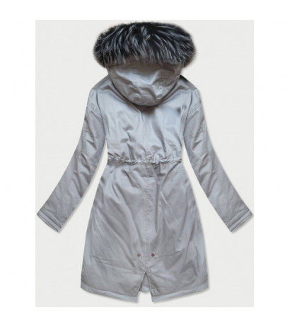 WINTER COTTON PARKA GREY (7085) striukė