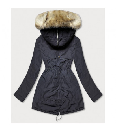 WINTER WARM PARKA NAVY BLUE (W165) striukė