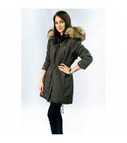 WINTER WARM PARKA KHAKI (W165) striukė