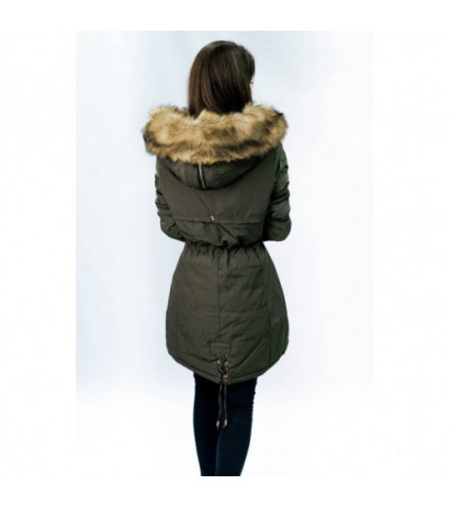 WINTER WARM PARKA KHAKI (W165) striukė