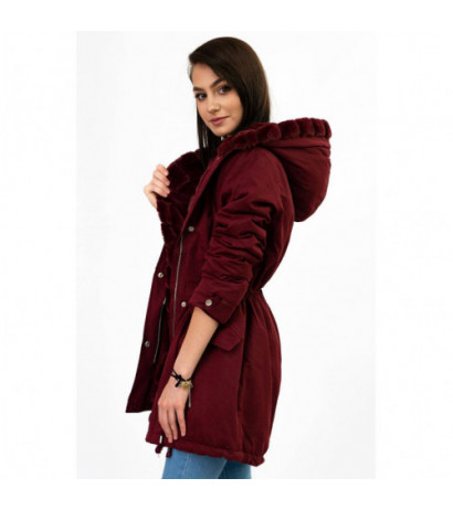 WARM TRANSITION PARKA BURGUNDY (W806) striukė