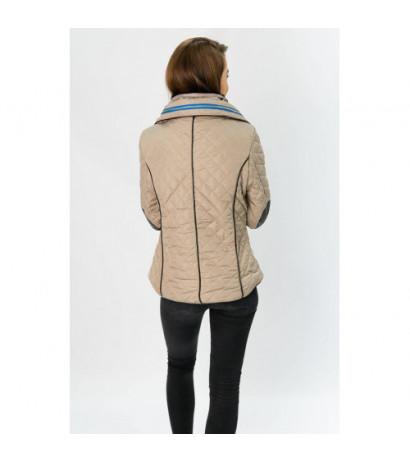 SHORT QUILTED JACKET BEIGE (WZ105) striukė