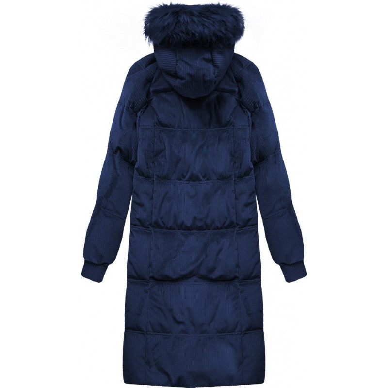 STRIPED JACKET WITH NAVY BLUE (7763) striukė