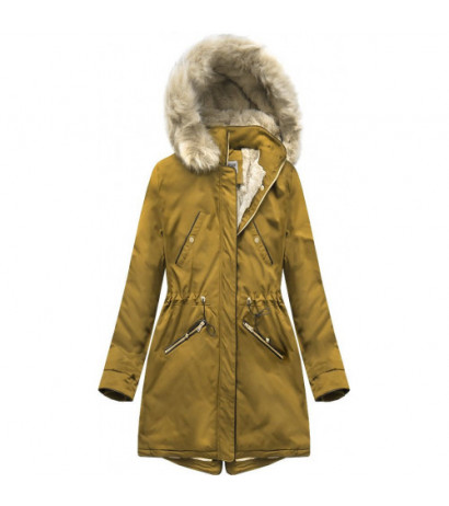 YELLOW PARKA (B2623) striukė