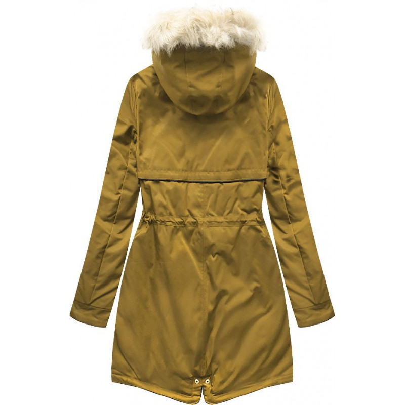 YELLOW PARKA (B2623) striukė