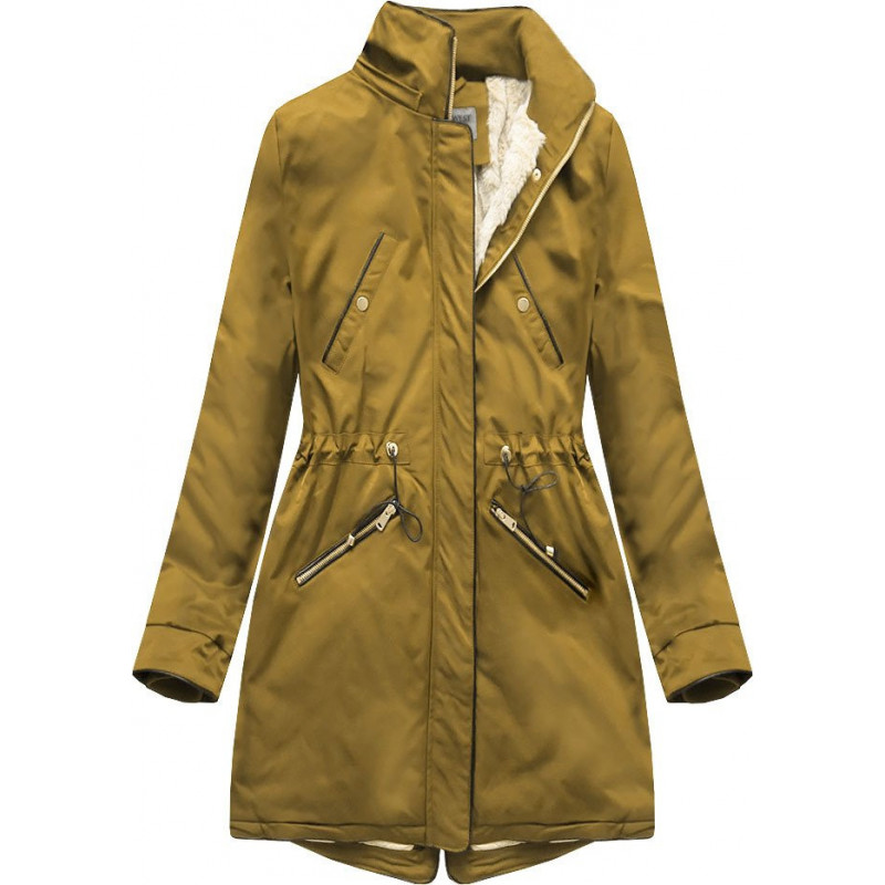 YELLOW PARKA (B2623) striukė