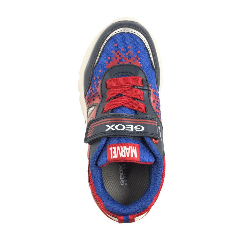 Geox J Ciberdron F - Mesh+Print. Marvel Spiderman Lights Navy/Red J45LBF 014CE C0735 (GE151-a) spordijalatsid