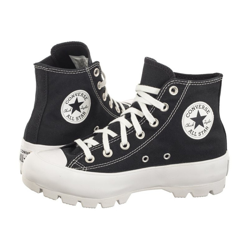 Converse CTAS Lugged Hi Black/White/Black 565901C (CO650-a) kingad