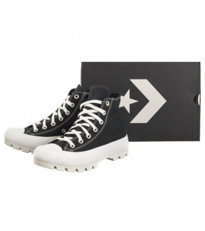 Converse CTAS Lugged Hi Black/White/Black 565901C (CO650-a) kingad