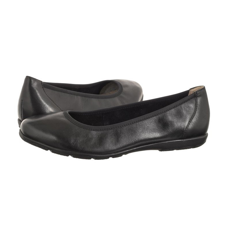 Caprice Czarne 9-22150-42 022 Black Nappa (CP398-a) baleriinid