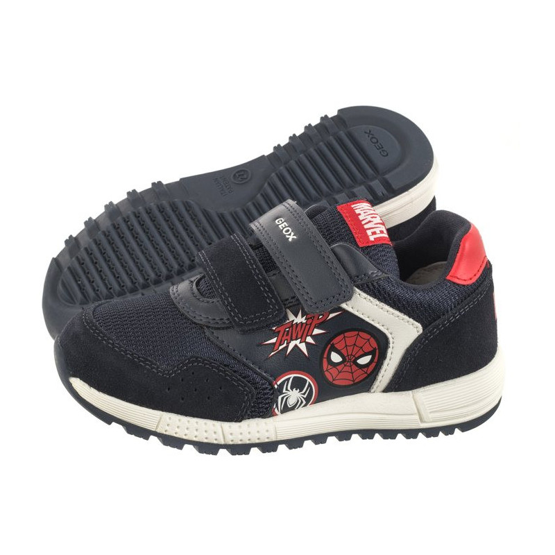 Geox B Alben B.B - Suede+Nylon Navy/Red B453CB 022FU C0735 (GE154-a) spordijalatsid