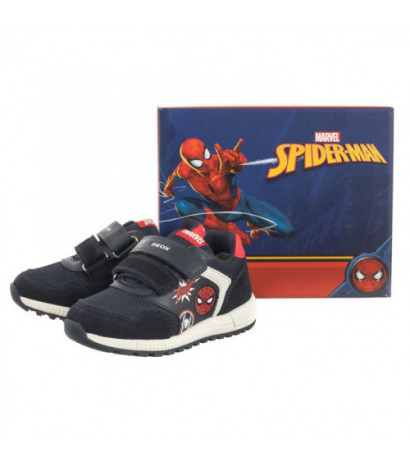 Geox B Alben B.B - Suede+Nylon Navy/Red B453CB 022FU C0735 (GE154-a) spordijalatsid