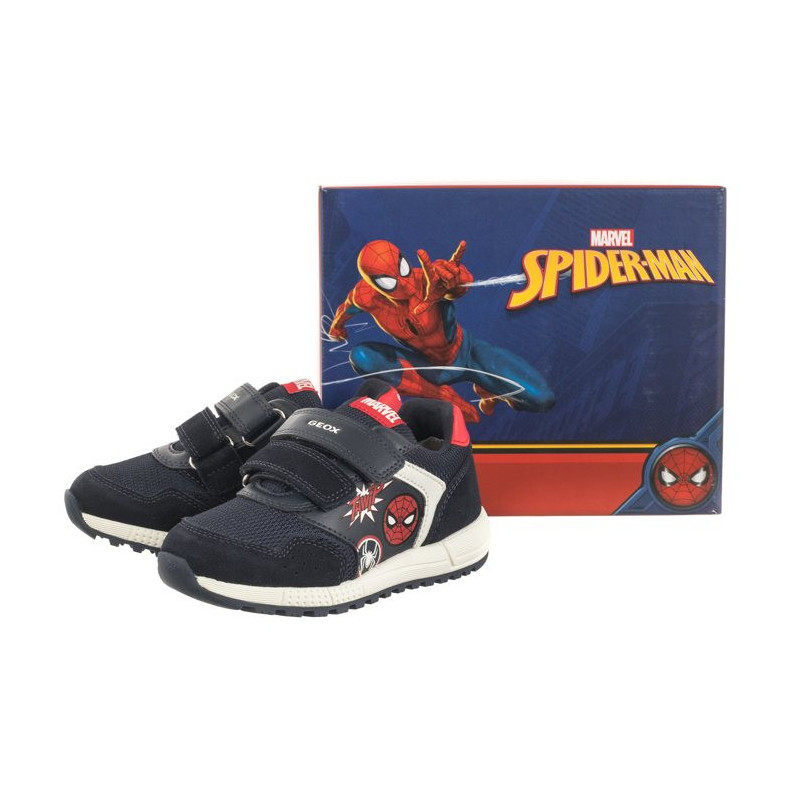 Geox B Alben B.B - Suede+Nylon Navy/Red B453CB 022FU C0735 (GE154-a) spordijalatsid