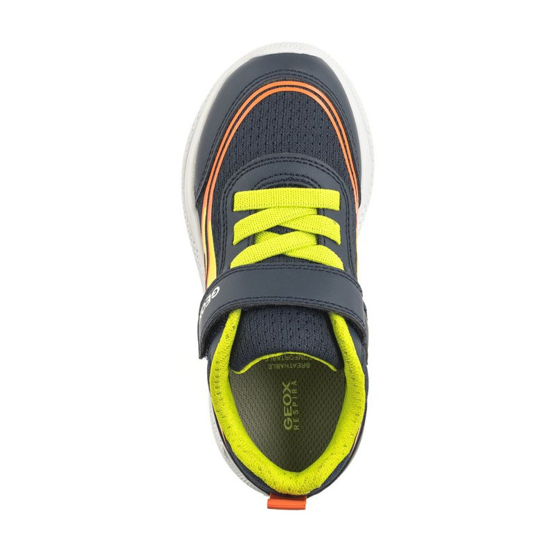 Geox J Sprintye B.B - Mesh+Geobuck Navy/Lime J45GBB 01454 C0749 (GE145-a) spordijalatsid