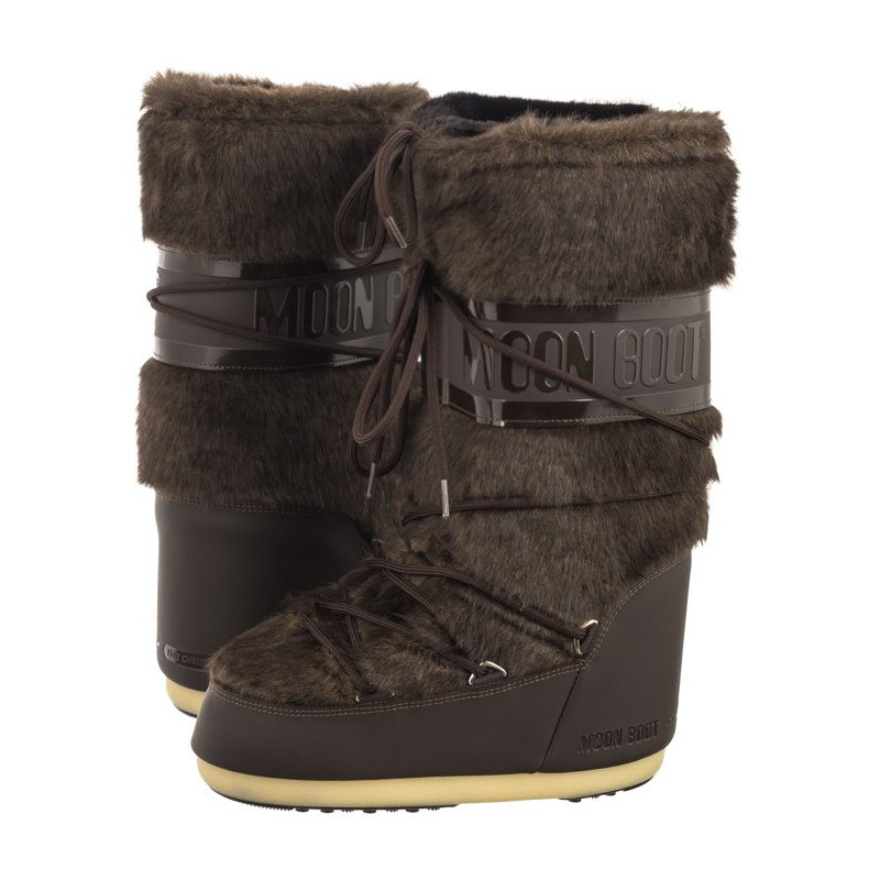 Moon Boot Classic Faux Fur Brown 14089000004 (MB43-b) saapad