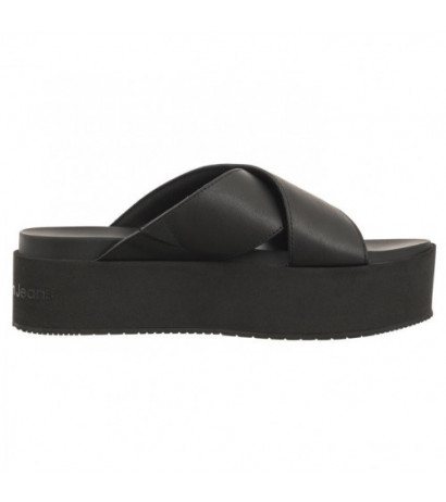 Calvin Klein Flatform Cross MG UC Triple Black YW0YW01349 0GT (CK466-a) kingad