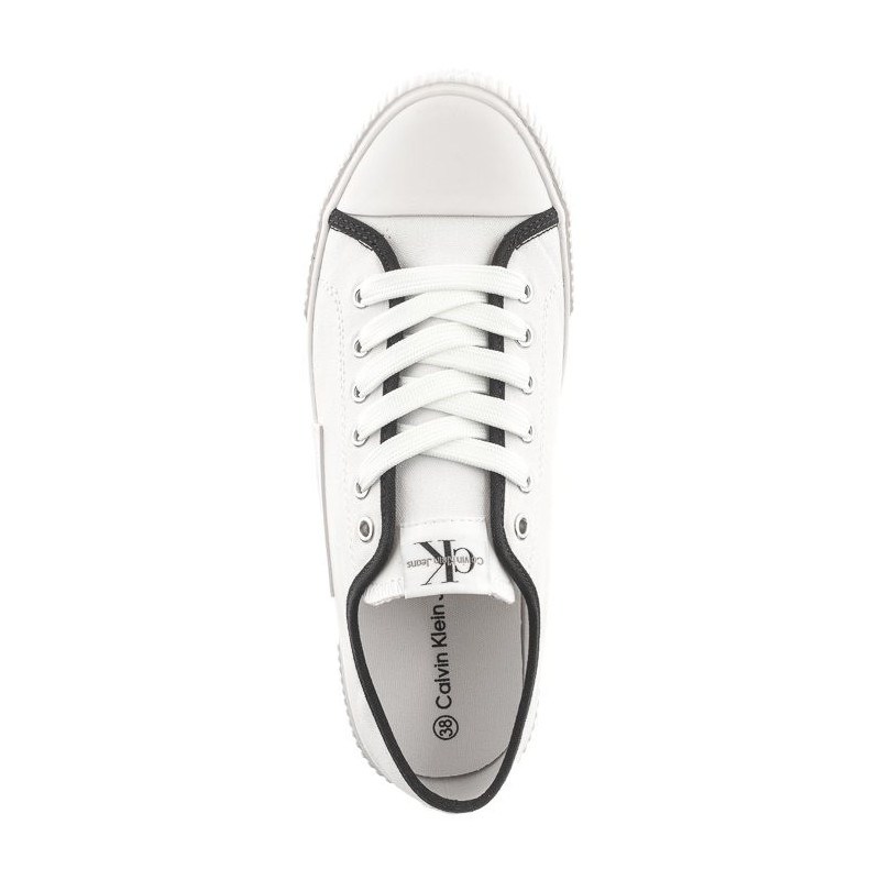 Calvin Klein Low Cut Lace-Up Sneaker V3X9-80873-0890 100 White (CK467-a) kingad