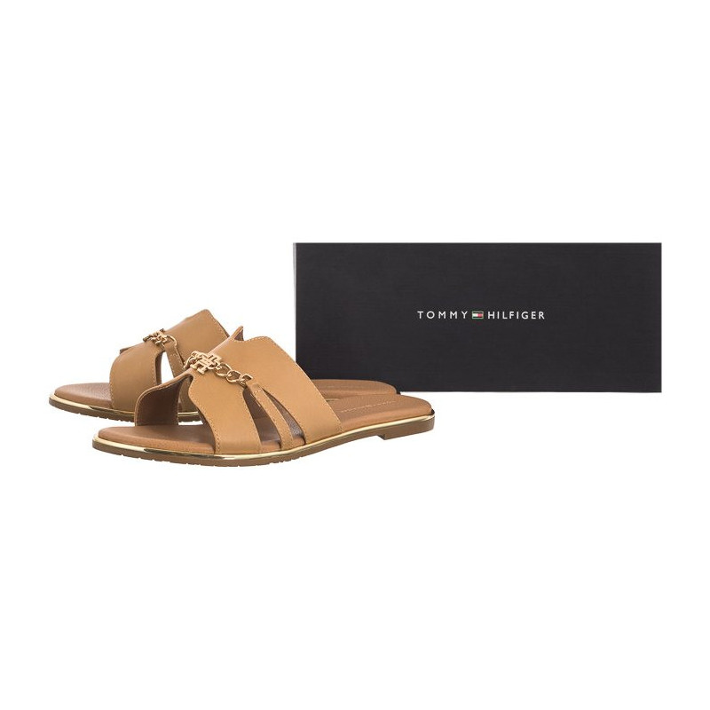 Tommy Hilfiger Flat Slide T3A2-33251-03265 501 Taupe (TH1036-a) Naiste kingad/klappide klapid