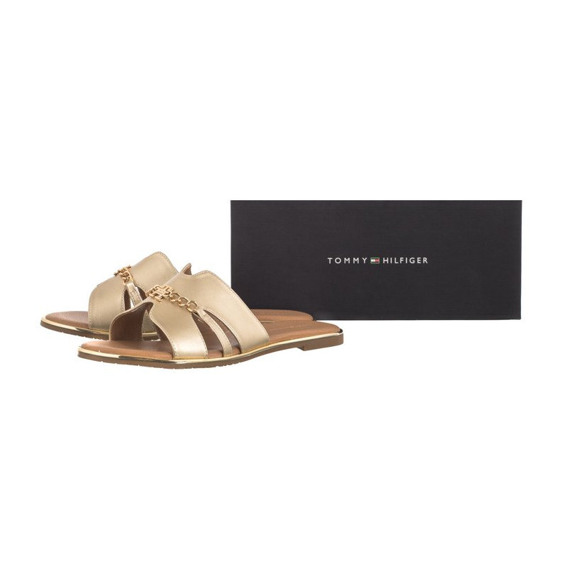 Tommy Hilfiger Flat Slide T3A2-33250-1372 514 Platinum (TH1036-b) Naiste kingad/klappide klapid