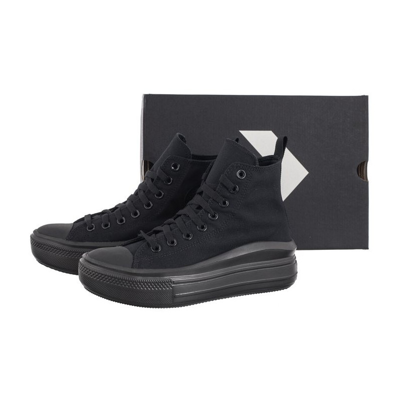 Converse CTAS Move Hi Black/Dk. Smoke Grey A03668C (CO654-a) kingad