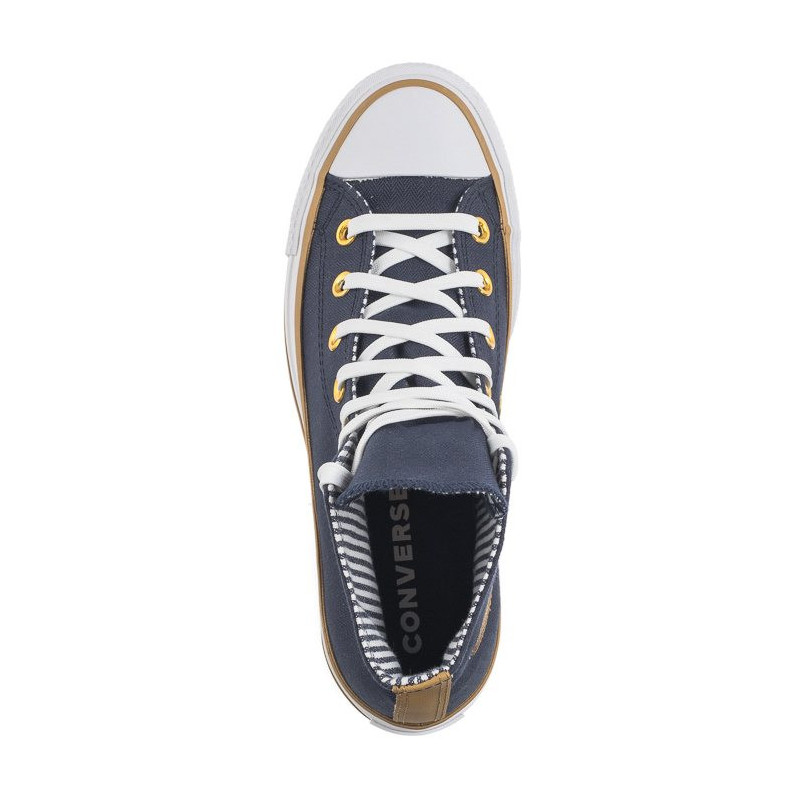 Converse CTAS Lift Hi Obsidian/White/Trek Tan A08860C (CO655-a) kingad