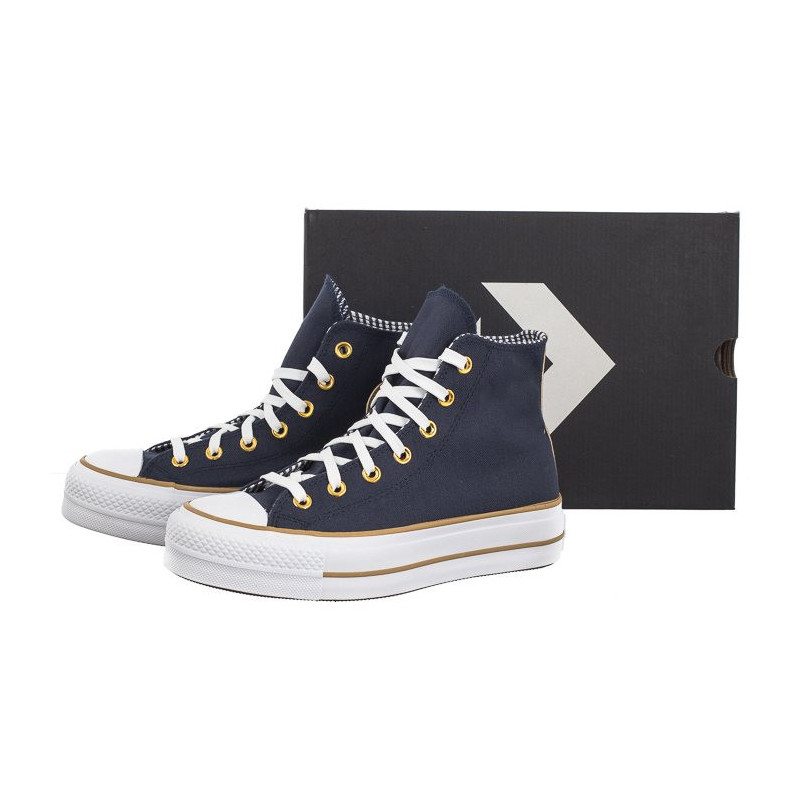 Converse CTAS Lift Hi Obsidian/White/Trek Tan A08860C (CO655-a) kingad