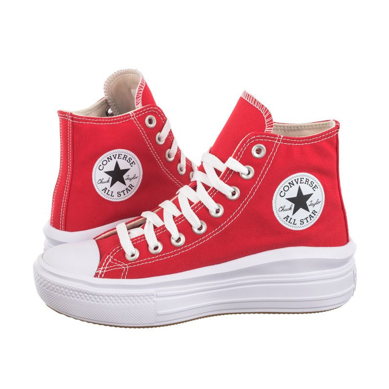 Converse CTAS Move Hi Red/White/Gum A09073C (CO651-b) kingad