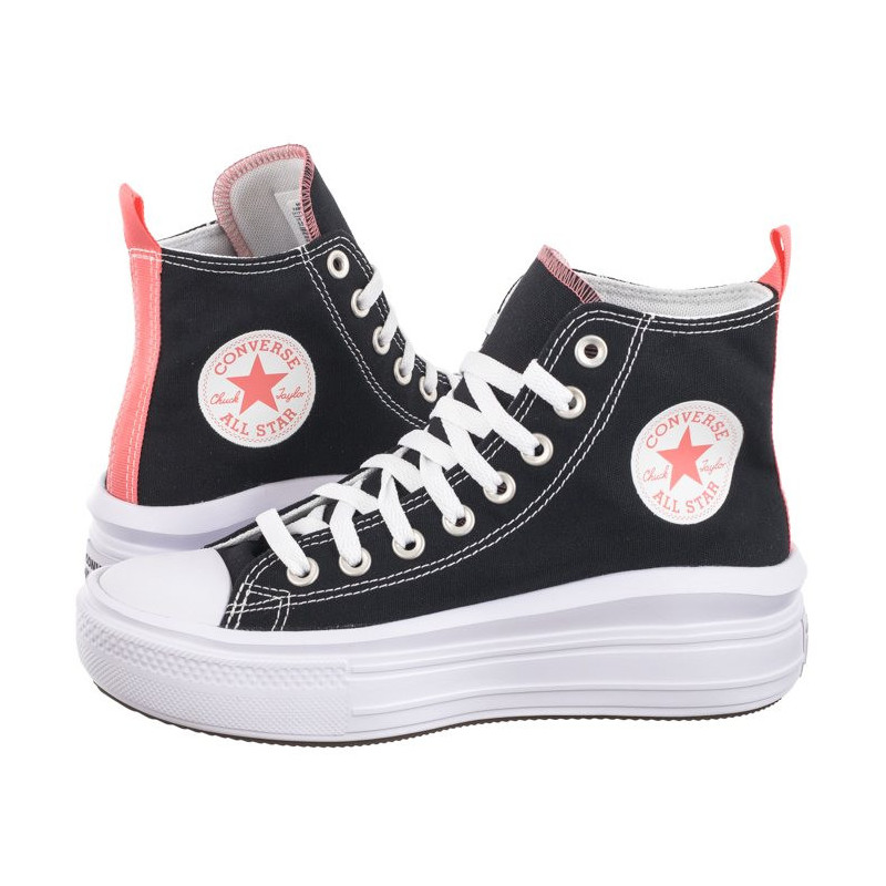 Converse CTAS Move Hi Black/Pink Salt/White 271716C (CO653-a) kingad