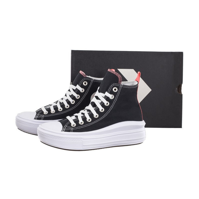 Converse CTAS Move Hi Black/Pink Salt/White 271716C (CO653-a) kingad