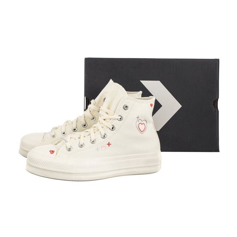 Converse CTAS Lift Hi Egret/Fever Dream/Egret A09114C (CO652-a) kingad