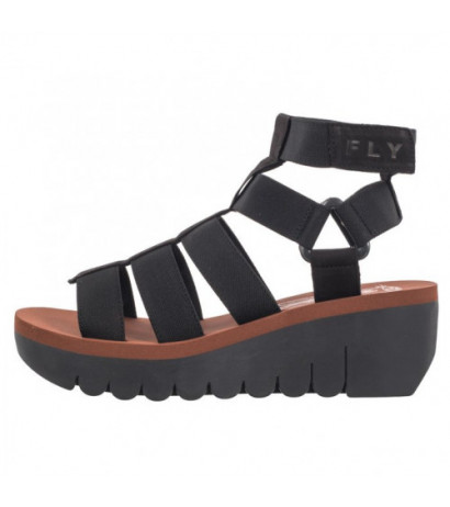 FLY London Yufi Cupi/Elas Blk/Blk/Brick P145032003 (FL401-a) kingad