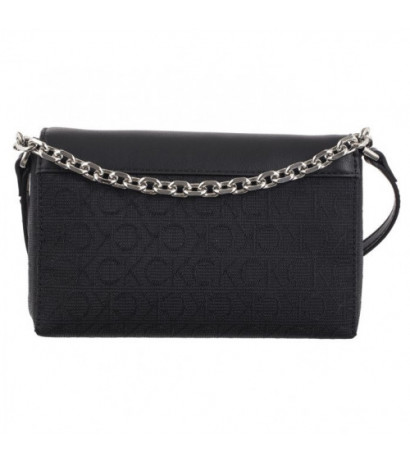 Calvin Klein Re-Lock Mini Crossbody Bag_JCQ Black Jacquard Mono K60K611989 0GK (CK478-b) käekott