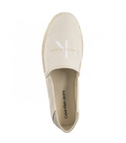 Calvin Klein Espadrille Ml Btw CreamWhite/Eggshell YW0YW01376 0GI (CK486-a) kingad