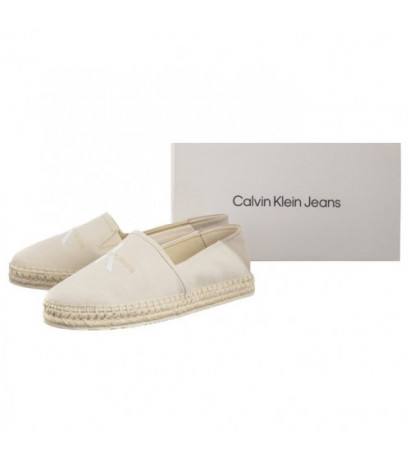 Calvin Klein Espadrille Ml Btw CreamWhite/Eggshell YW0YW01376 0GI (CK486-a) kingad