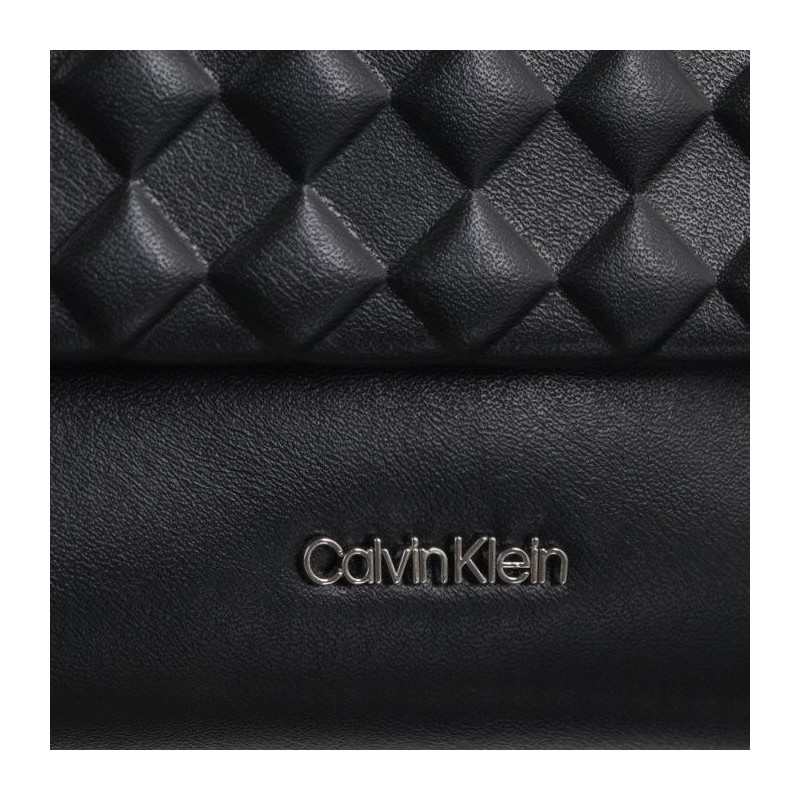 Calvin Klein Calvin Mini Quilt Mini Crossbody Black K60K611990 BEH (CK481-a) käekott