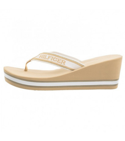 Tommy Hilfiger Hilfiger Wedge Beach Sandal Hervest Wheat FW0FW07903 ACR (TH1059-b) kingad