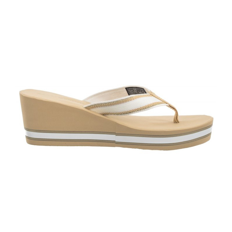 Tommy Hilfiger Hilfiger Wedge Beach Sandal Hervest Wheat FW0FW07903 ACR (TH1059-b) kingad