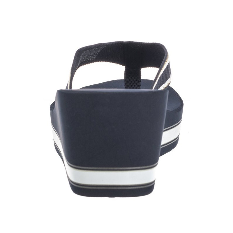 Tommy Hilfiger Hilfiger Wedge Beach Sandal Space Blue FW0FW07903 DW6 (TH1059-a) kingad