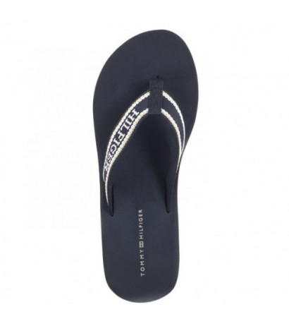 Tommy Hilfiger Hilfiger Wedge Beach Sandal Space Blue FW0FW07903 DW6 (TH1059-a) kingad