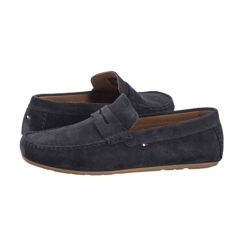 Tommy Hilfiger Casual Hilfiger Suede Driver Desert Sky FM0FM04998 DW5 (TH1054-a) kingad