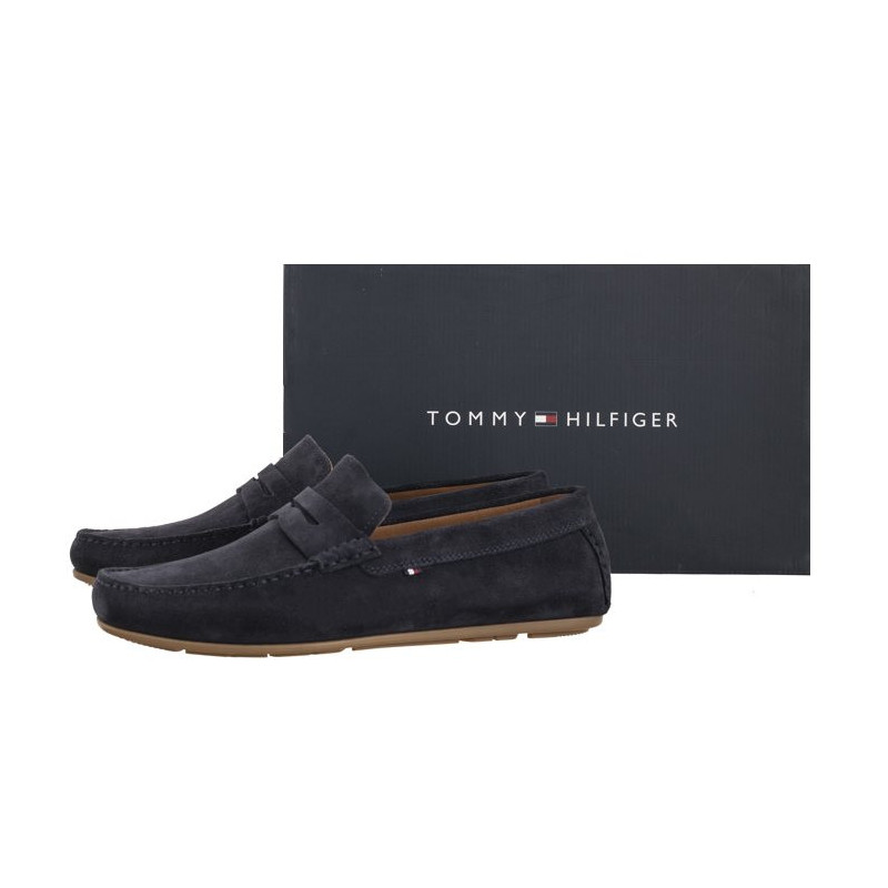 Tommy Hilfiger Casual Hilfiger Suede Driver Desert Sky FM0FM04998 DW5 (TH1054-a) kingad