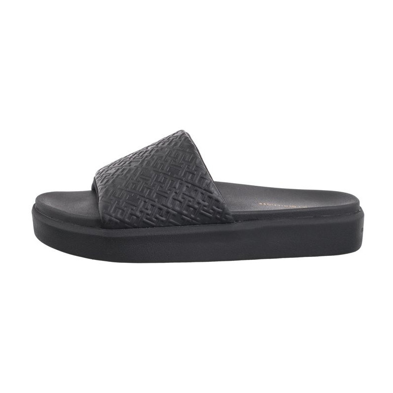 Tommy Hilfiger TH Platform Pool Slide Black FW0FW07855 BDS (TH1061-a) Naiste kingad/klappide klapid