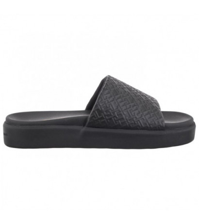 Tommy Hilfiger TH Platform Pool Slide Black FW0FW07855 BDS (TH1061-a) Naiste kingad/klappide klapid