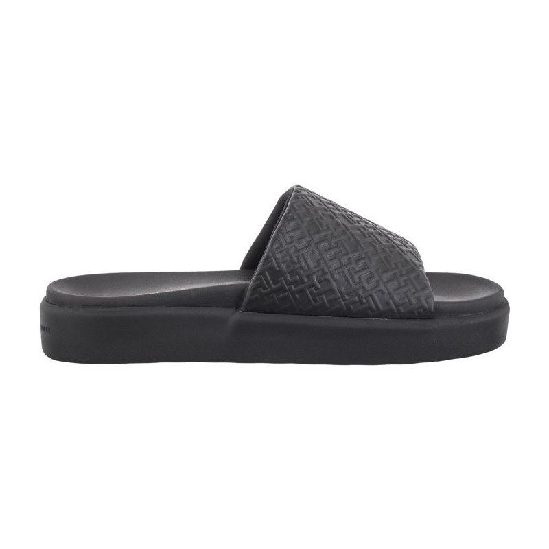 Tommy Hilfiger TH Platform Pool Slide Black FW0FW07855 BDS (TH1061-a) Naiste kingad/klappide klapid