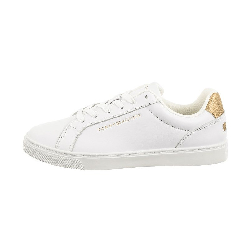 Tommy Hilfiger Essential Cupsole Sneaker White/Gold FW0FW07908 0K6 (TH1056-a) spordijalatsid