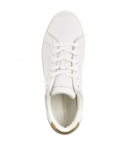 Tommy Hilfiger Essential Cupsole Sneaker White/Gold FW0FW07908 0K6 (TH1056-a) spordijalatsid